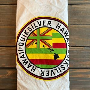 NWT Quiksilver Hawaii Hawaiian Shirt sz XXL 2XL